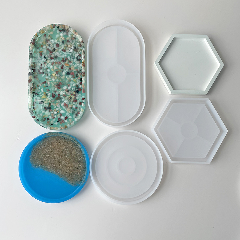 Round Coaster Silicone Mold DI - đánh giá và giá Coaster Mold Round