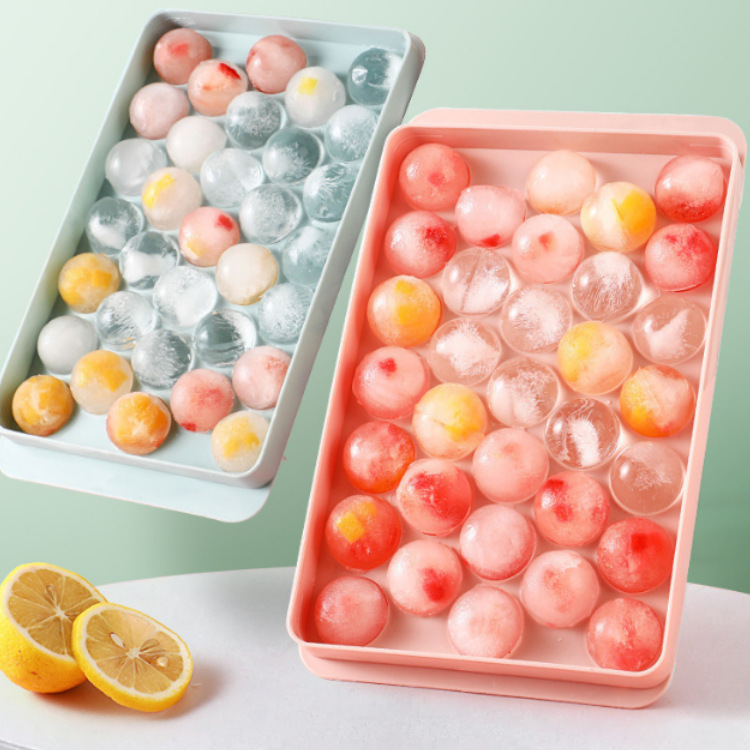 3D Round Ice Cube Tray with Li - đánh giá và giá Coaster Mold Round