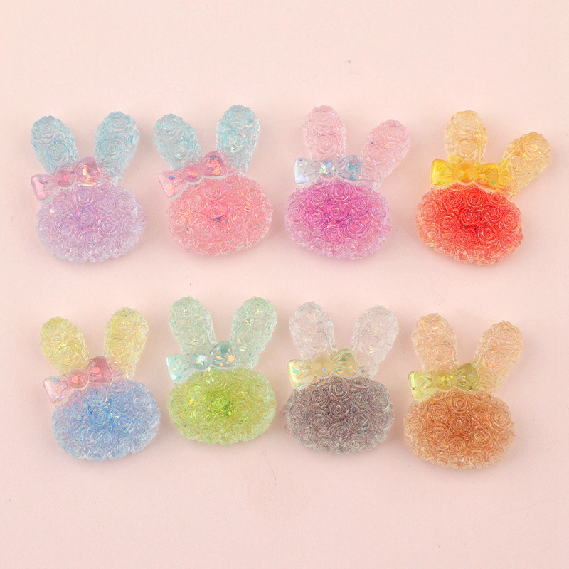 5PCS 18*25mm Luminous Gradient - đánh giá và giá Resin Craft Supplies