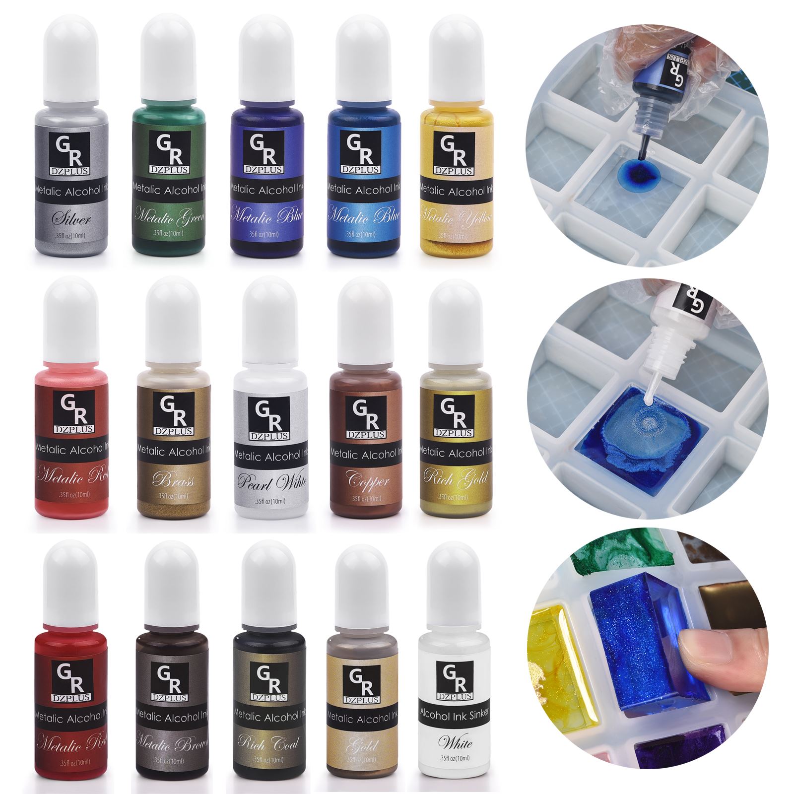 1 Bộ Nhựa Sắc Tố Bộ Nghệ Thuật - đánh giá và giá Resin Pigment Set